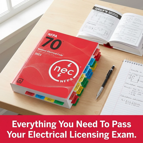 NFPA70 National electrical code -SOFTCOVER 2023 with TABS and Ugly's Electrical References
